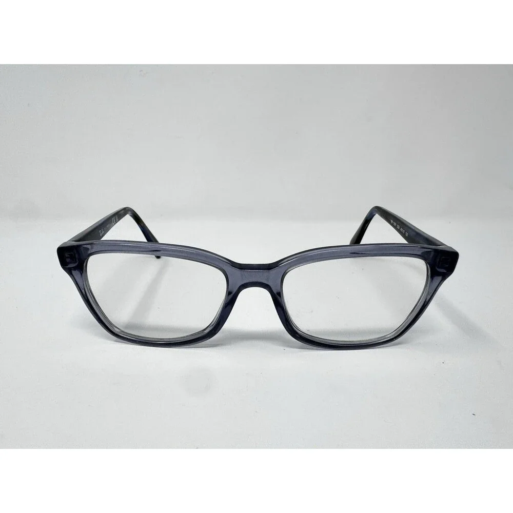 Ray-Ban RB1591 3924 Transparent Gray Eyeglass Frames 48-16-130 Authentic